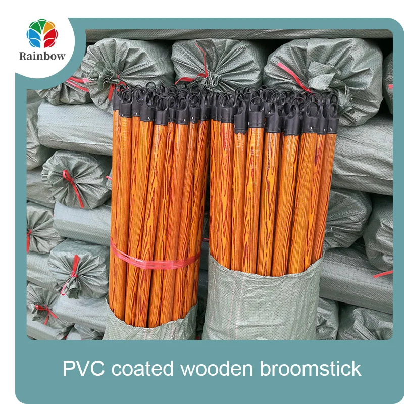 Manufacture hot selling 120cm  wooden broom wooden mop stick for mop