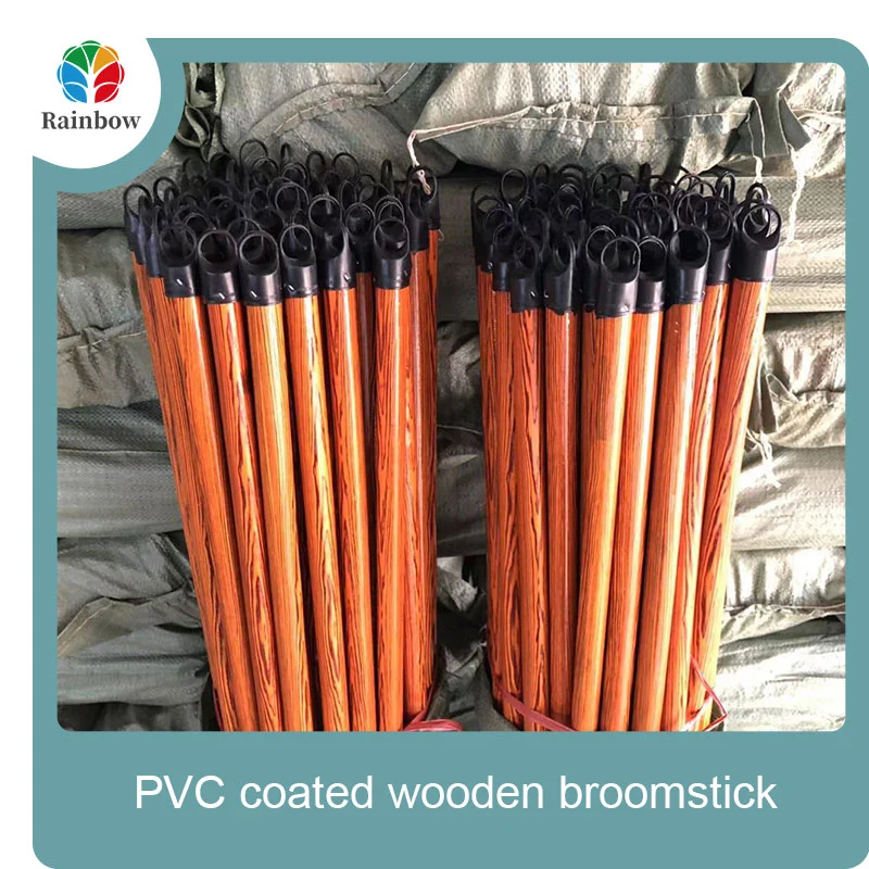 Manufacture hot selling 120cm  wooden broom wooden mop stick for mop