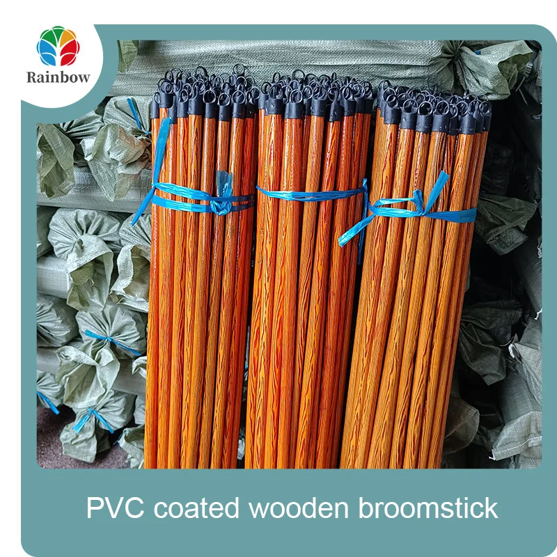 Manufacture hot selling 120cm  wooden broom wooden mop stick for mop