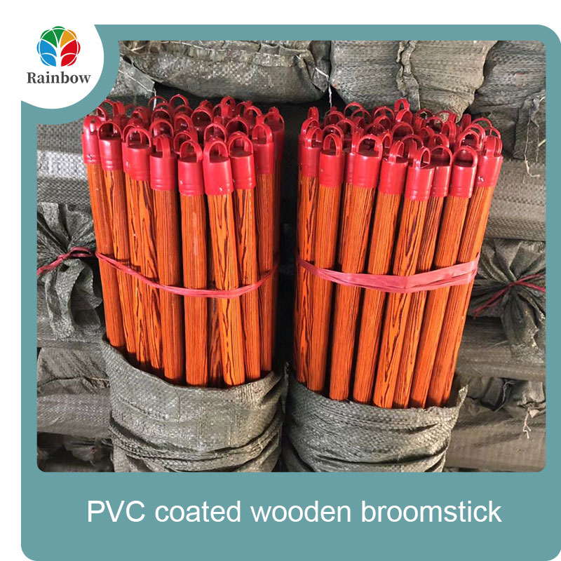 Wholesale China factory 120cm length wooden broom stick brush handle