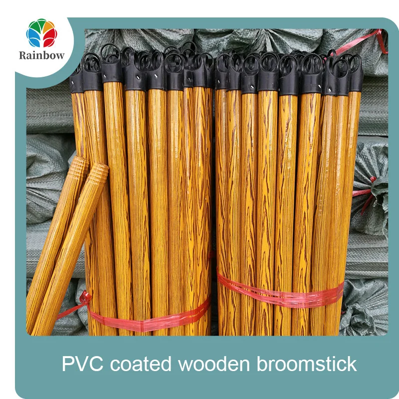 palo de escoba de madera mango de fregona de madera palo de cepillo mango de escoba
