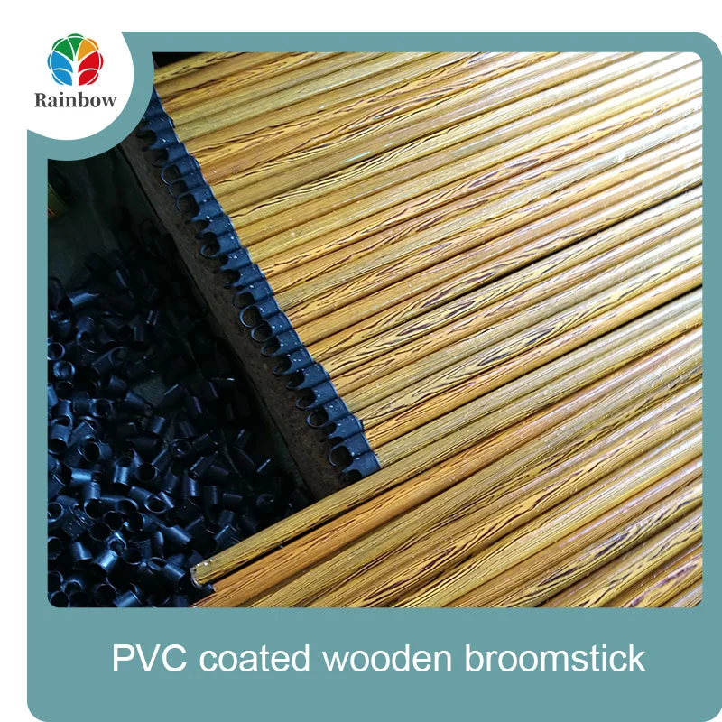 palo de escoba de madera mango de fregona de madera palo de cepillo mango de escoba