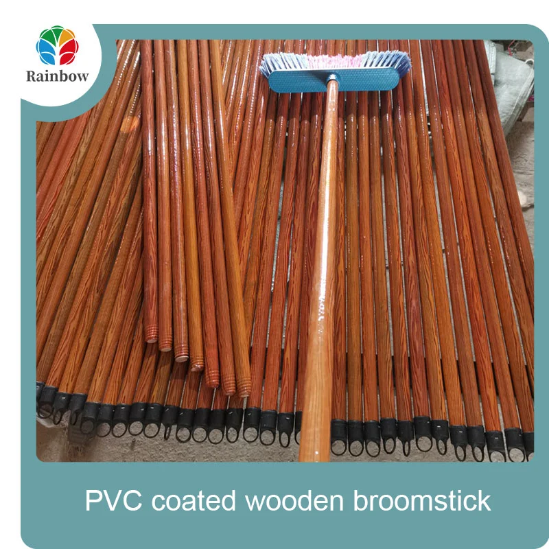 palo de escoba de madera mango de fregona de madera palo de cepillo mango de escoba