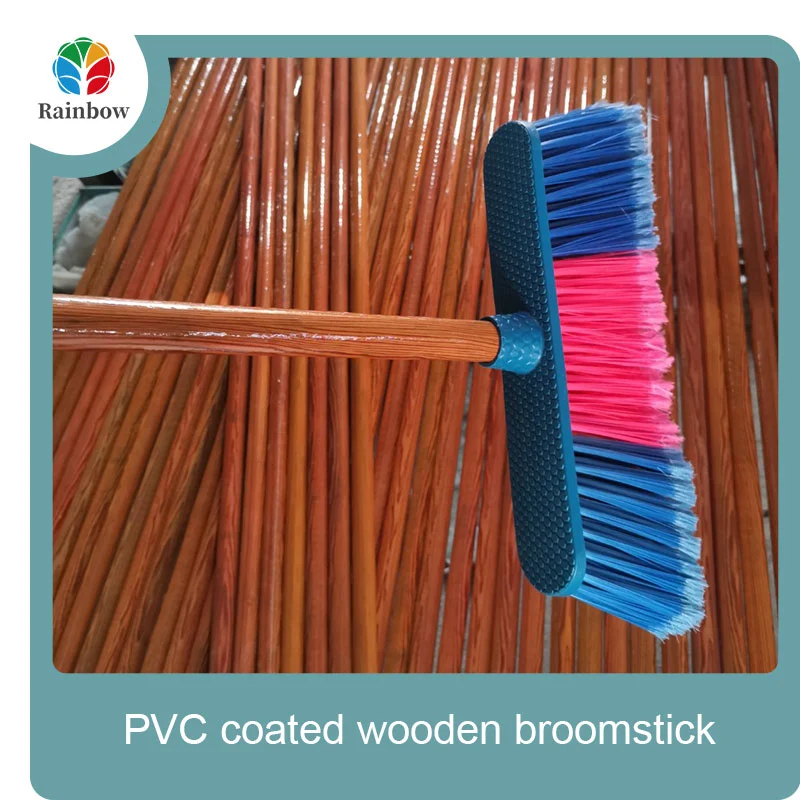 palo de escoba de madera mango de fregona de madera palo de cepillo mango de escoba