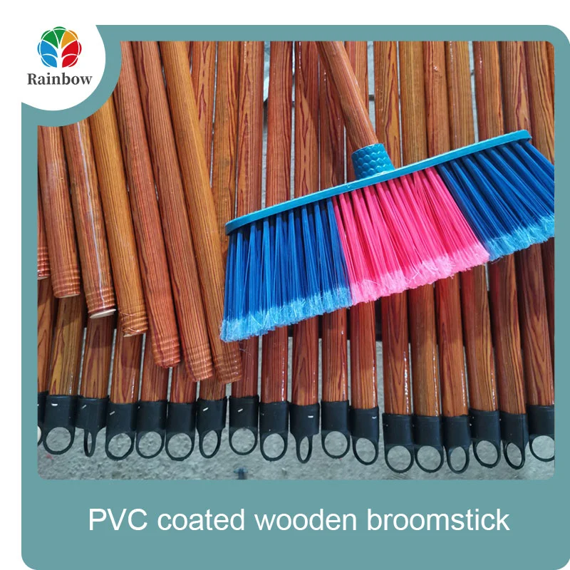 palo de escoba de madera mango de fregona de madera palo de cepillo mango de escoba
