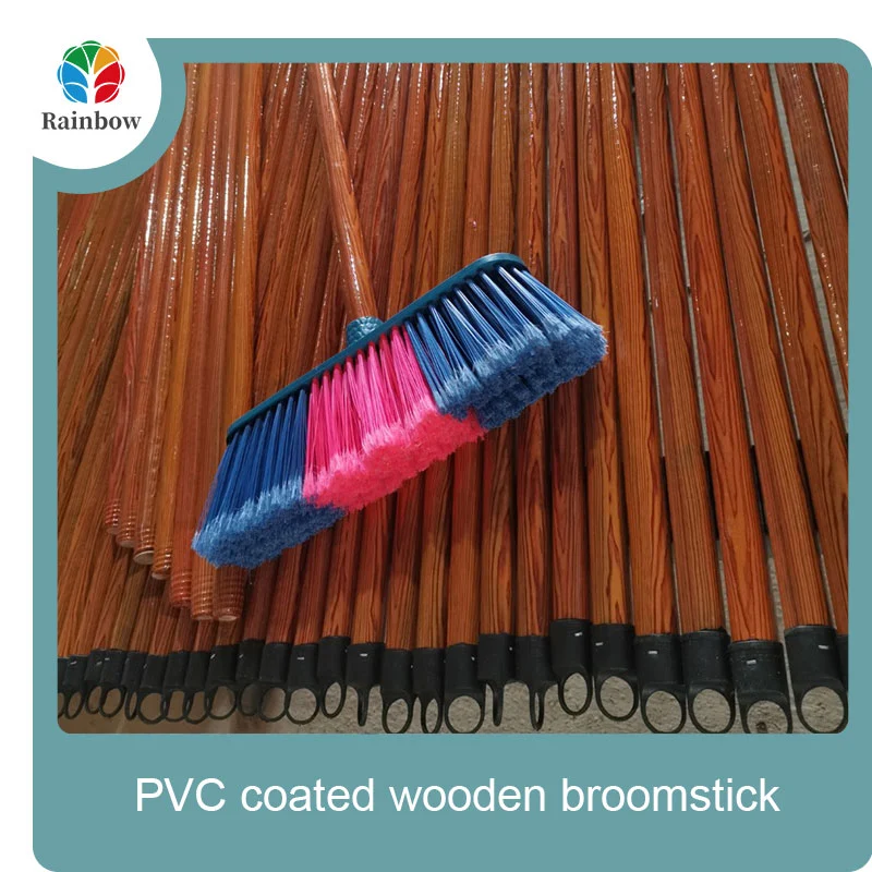 palo de escoba de madera mango de fregona de madera palo de cepillo mango de escoba