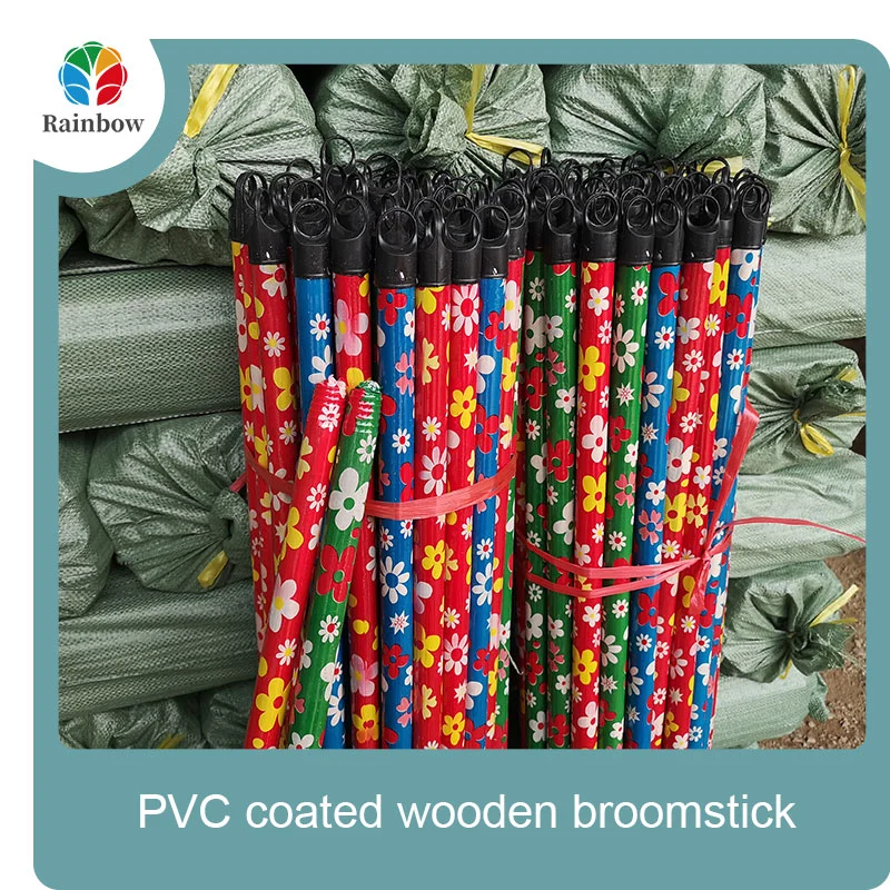 wooden broomstick wooden mop handle brush stick broom handle