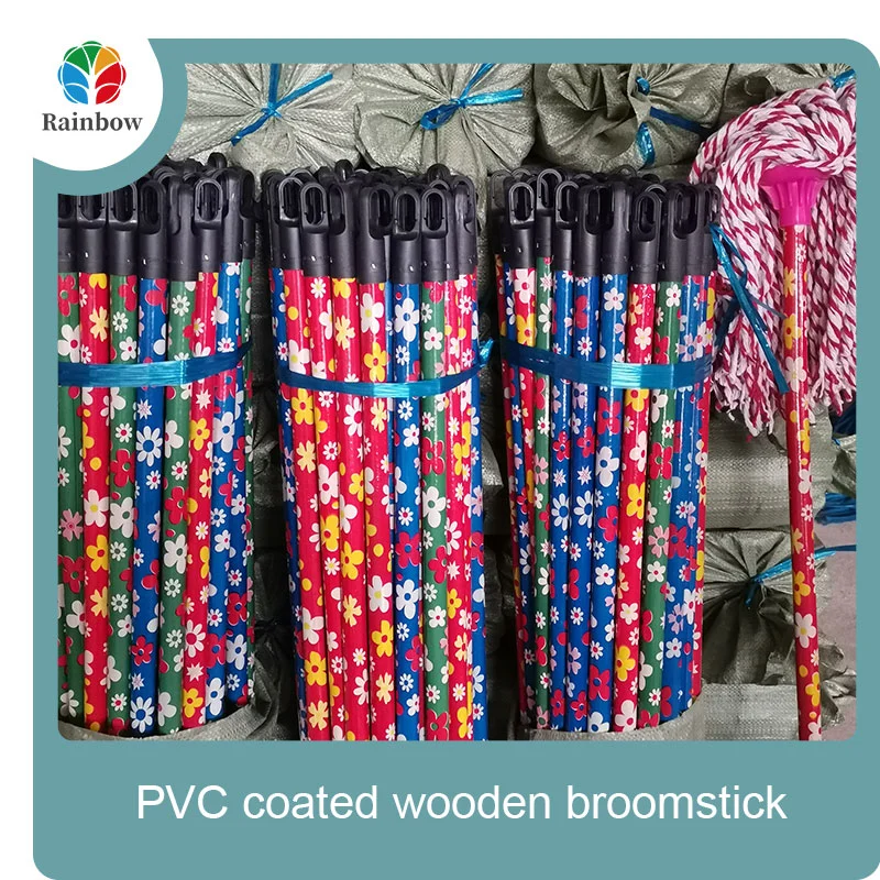 wooden broomstick wooden mop handle brush stick broom handle