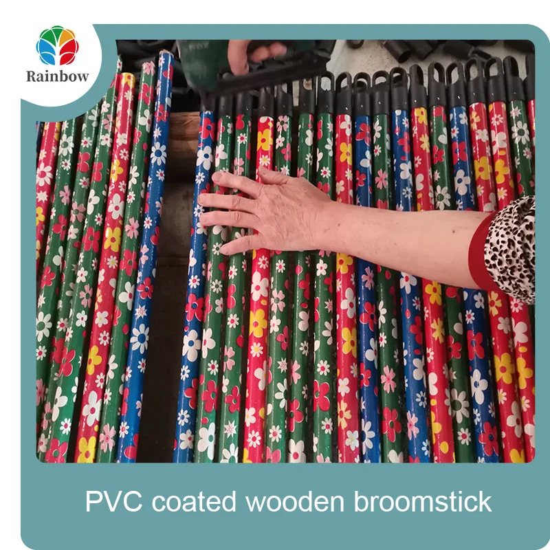 wooden broomstick wooden mop handle brush stick broom handle
