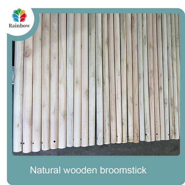 wooden broomstick wooden mop handle brush stick broom handle