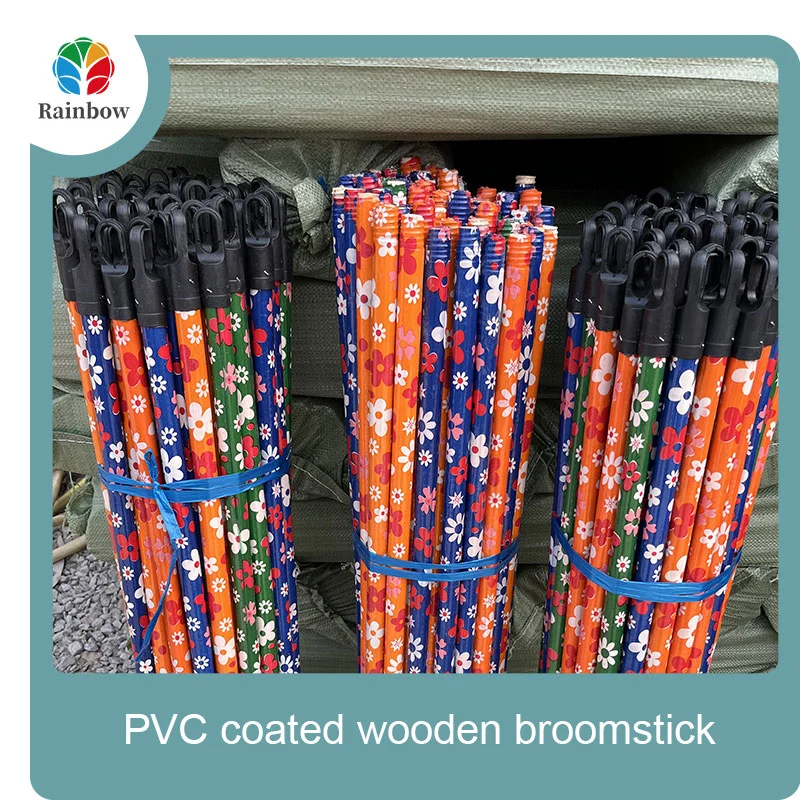 wooden broomstick wooden mop handle brush stick broom handle