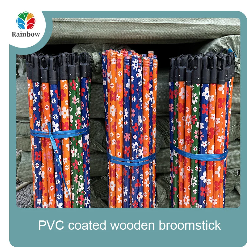 wooden broomstick wooden mop handle brush stick broom handle