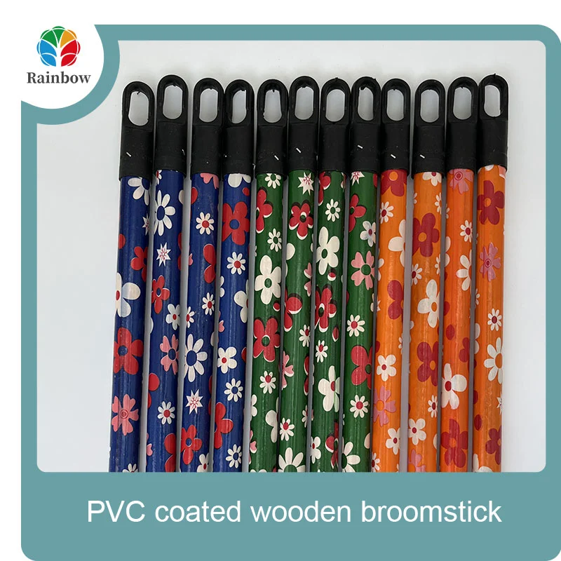 wooden broomstick wooden mop handle brush stick broom handle