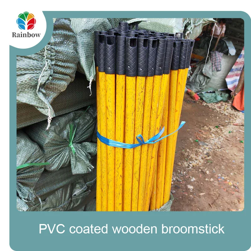 palo de escoba de madera mango de trapeador de madera palo de cepillo mango de escoba
