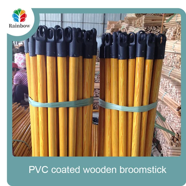 wooden broomstick wooden mop handle brush stick broom handle
