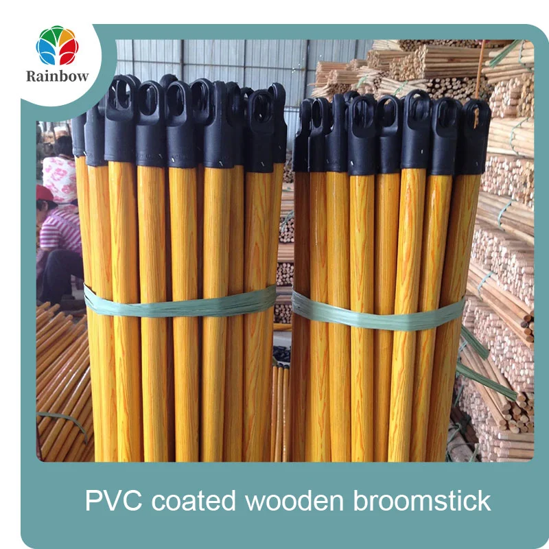 palo de escoba de madera mango de trapeador de madera palo de cepillo mango de escoba