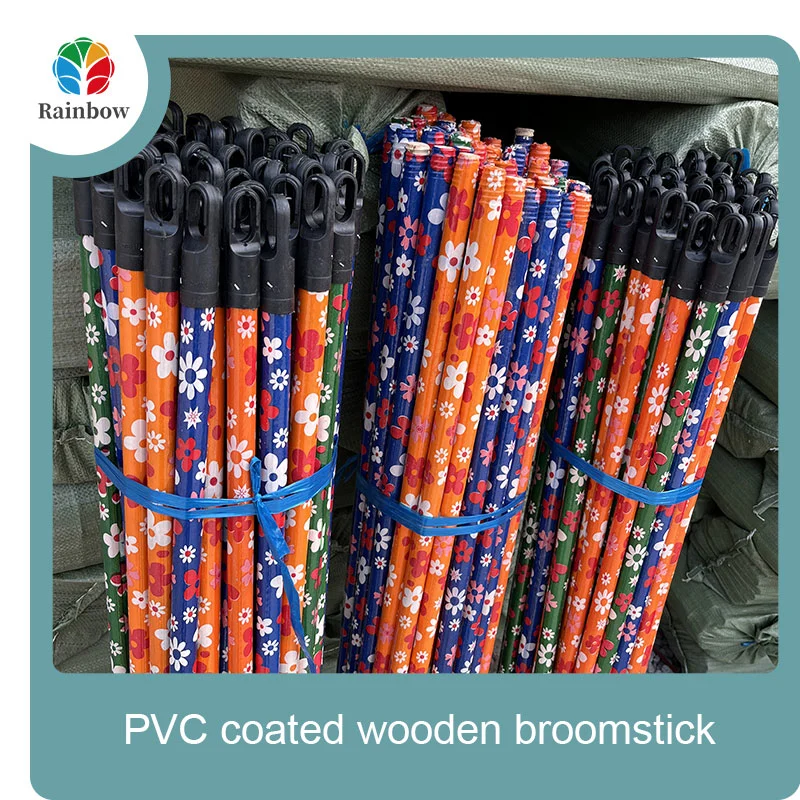 wooden broomstick wooden mop handle brush stick broom handle