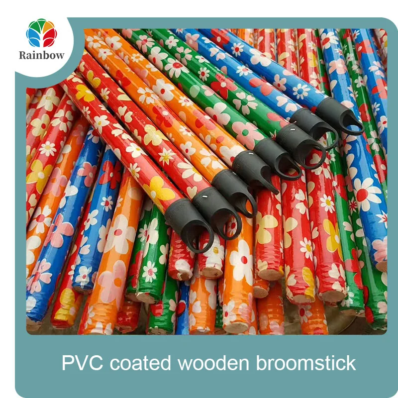 wooden broomstick wooden mop handle brush stick broom handle