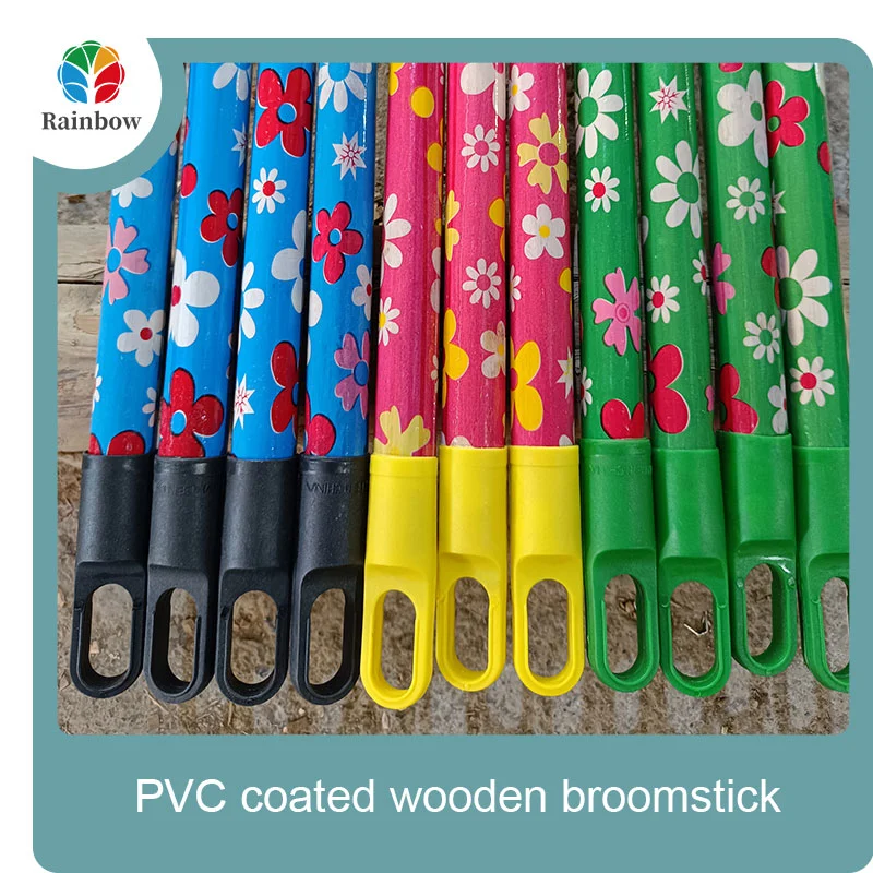 wooden broomstick wooden mop handle brush stick broom handle