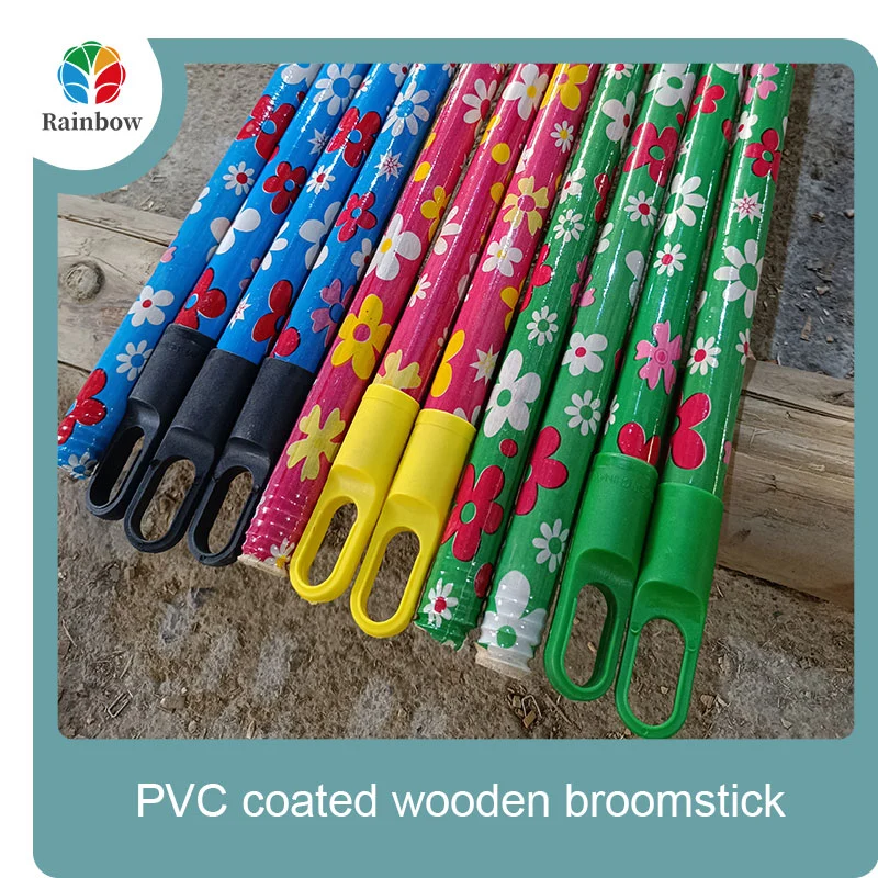wooden broomstick wooden mop handle brush stick broom handle