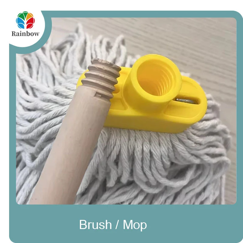 فرشاة تنظيف الممسحة الناعمة، ممسحة القطن، عصا الممسحة المنزلية