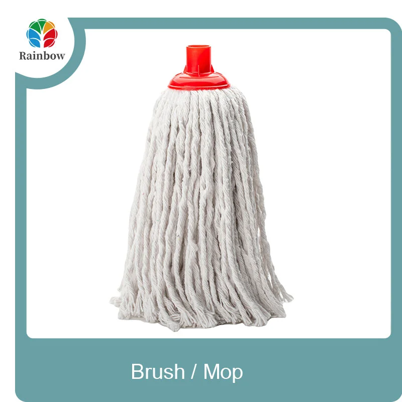  wholesale cotton microfiber wet mop for floor round mop household 