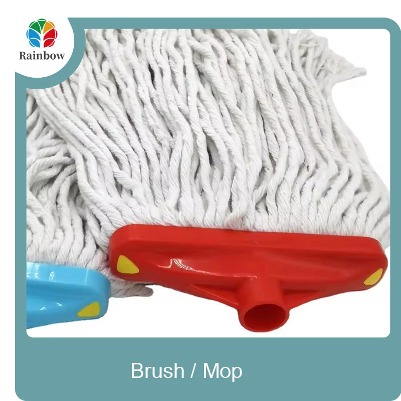  wholesale cotton microfiber wet mop for floor round mop household 