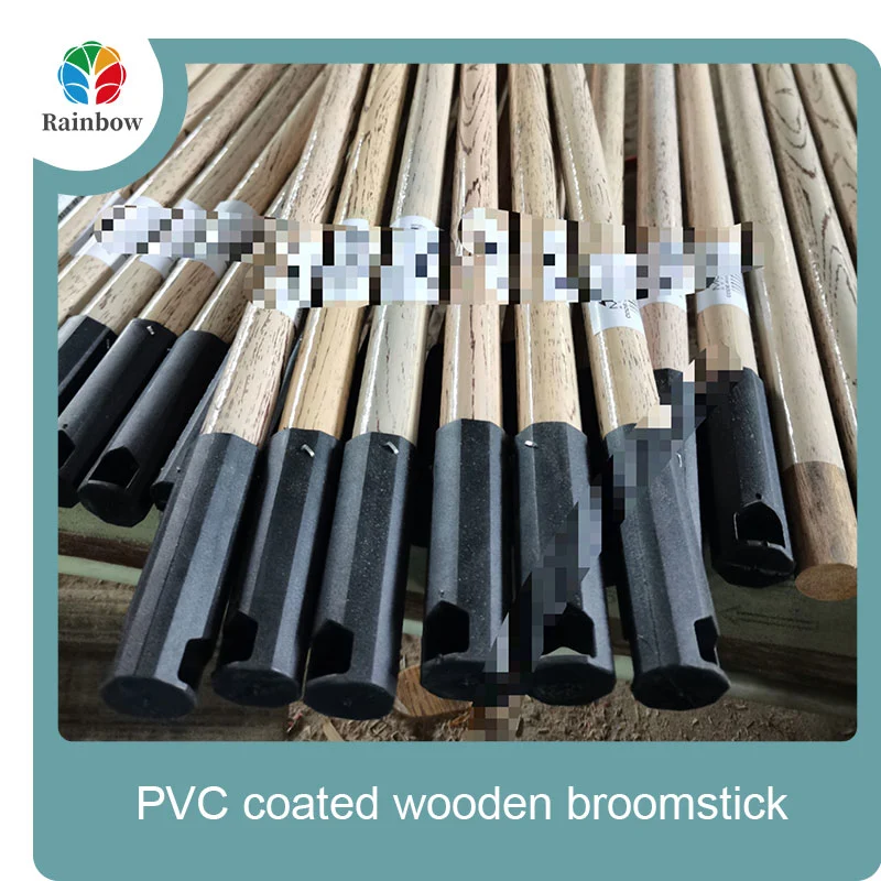 palo de escoba de madera mango de fregona de madera palo de cepillo mango de escoba