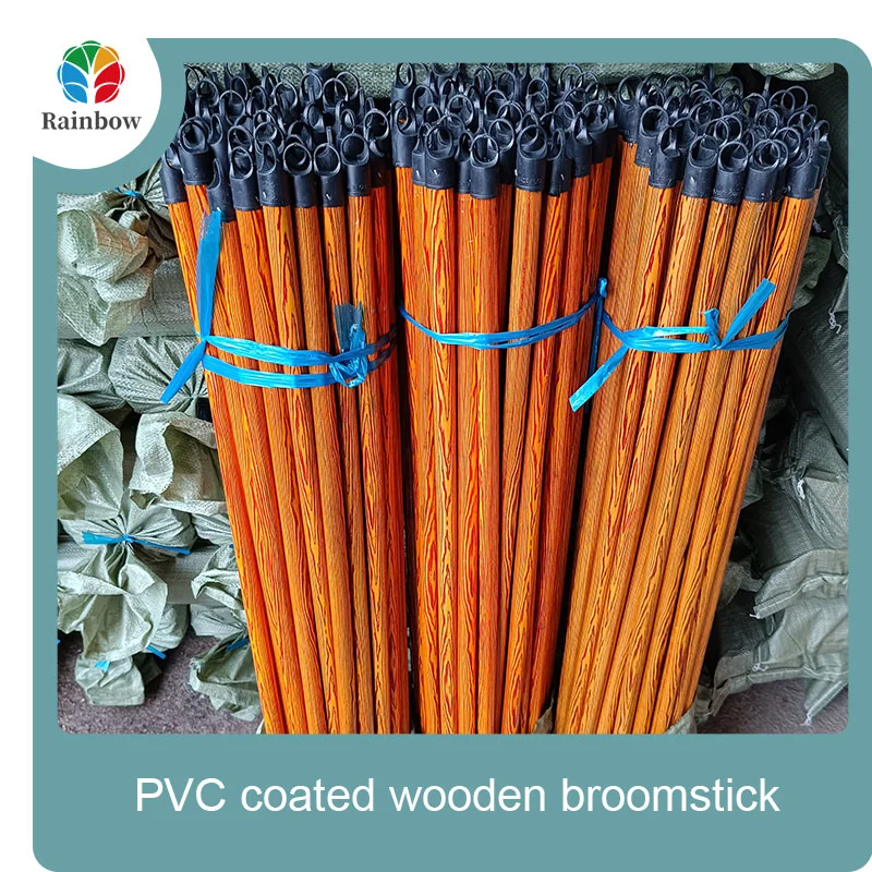 palo de escoba de madera mango de fregona de madera palo de cepillo mango de escoba
