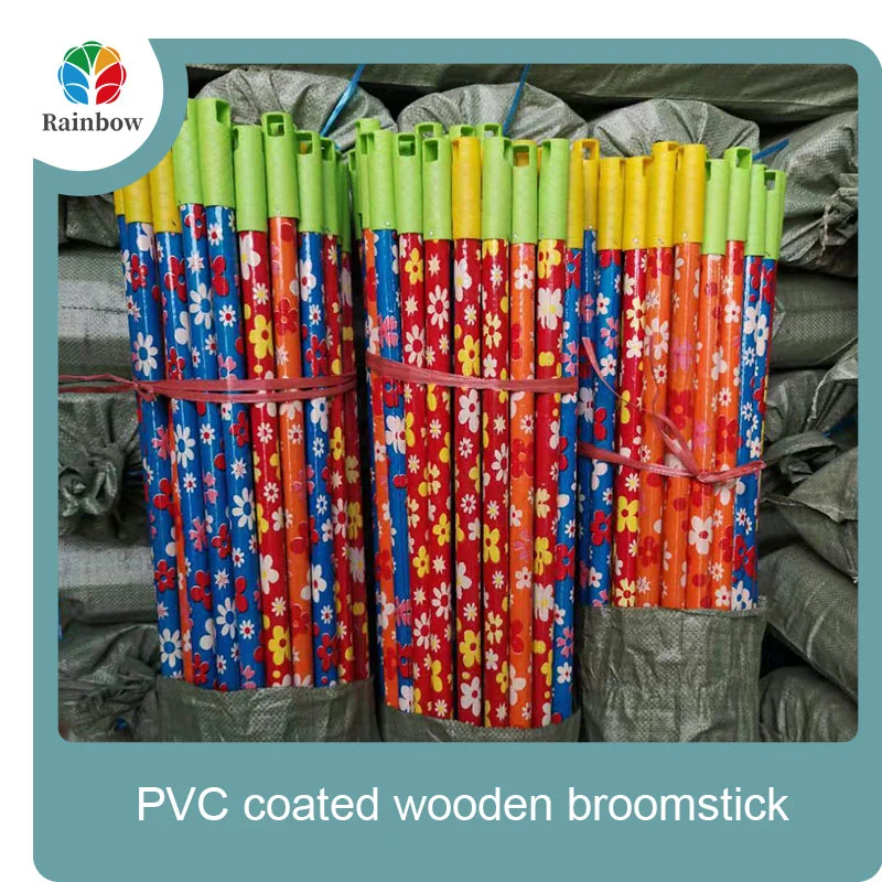 wooden broomstick wooden mop handle brush stick broom handle