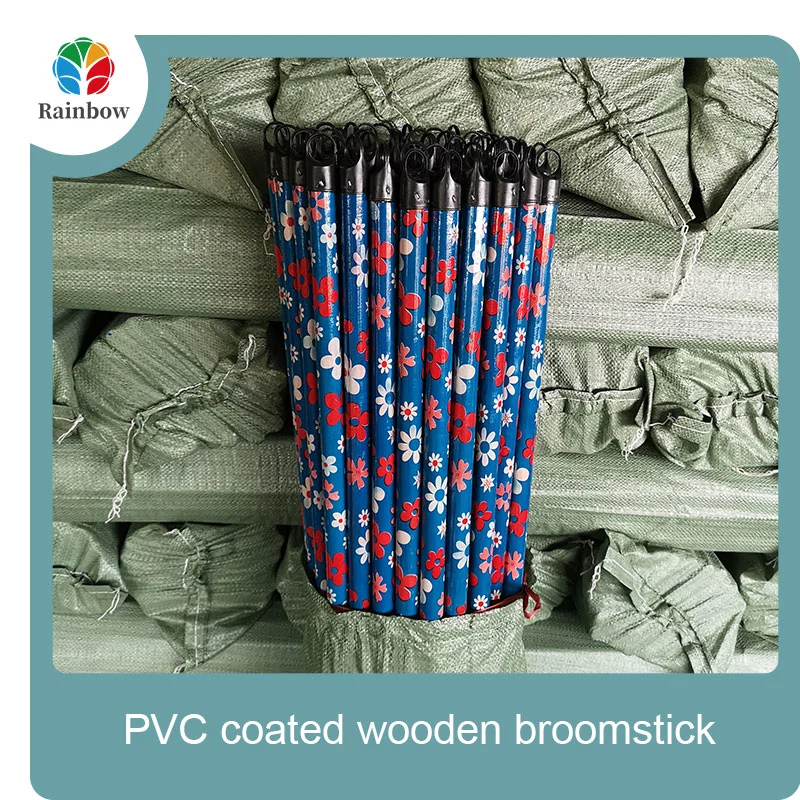 wooden broomstick wooden mop handle brush stick broom handle