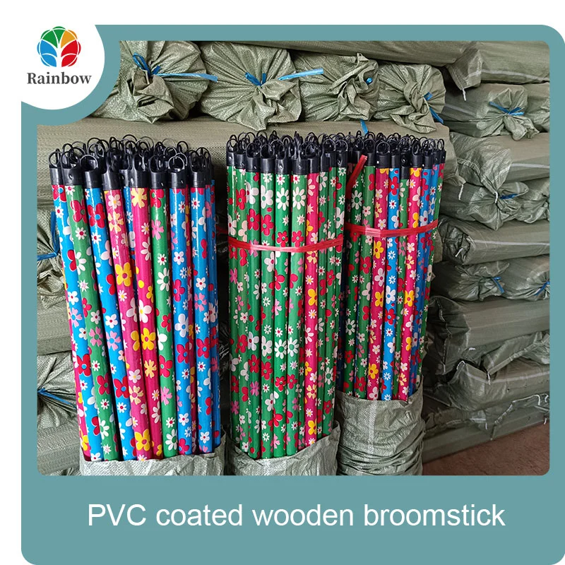 wooden broomstick wooden mop handle brush stick broom handle