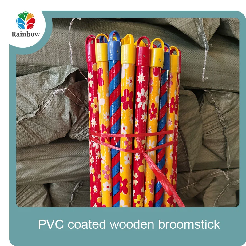 wooden broomstick wooden mop handle brush stick broom handle