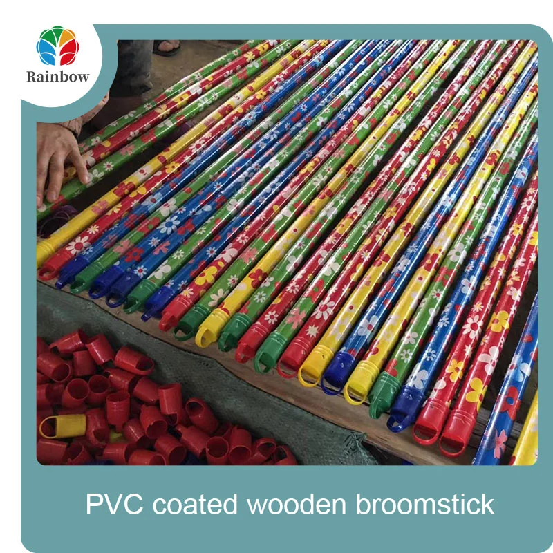 wooden broomstick wooden mop handle brush stick broom handle