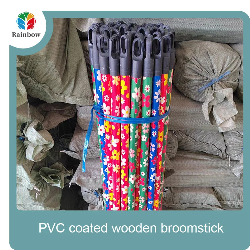 wooden broomstick wooden mop handle brush stick broom handle