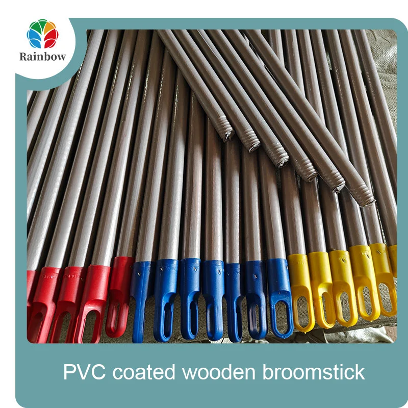 Eco-friendly wholesale  wood natural Broom Handle broomstick  