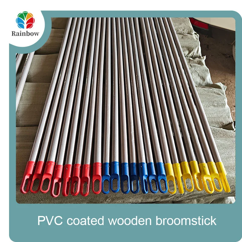 Eco-friendly wholesale  wood natural Broom Handle broomstick  