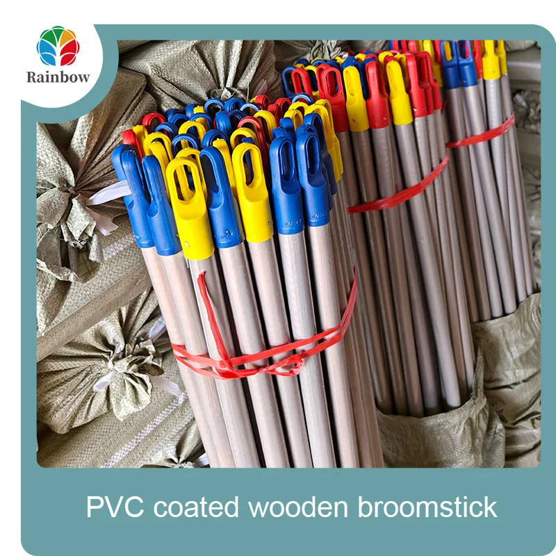 Eco-friendly wholesale  wood natural Broom Handle broomstick  