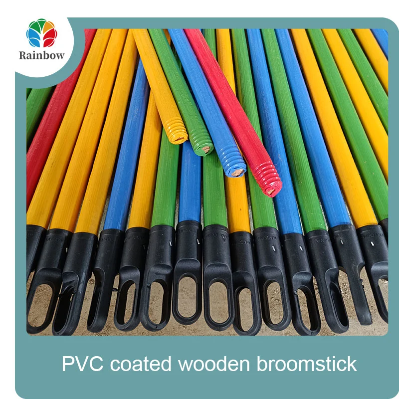 Eco-friendly wholesale  wood natural Broom Handle broomstick  