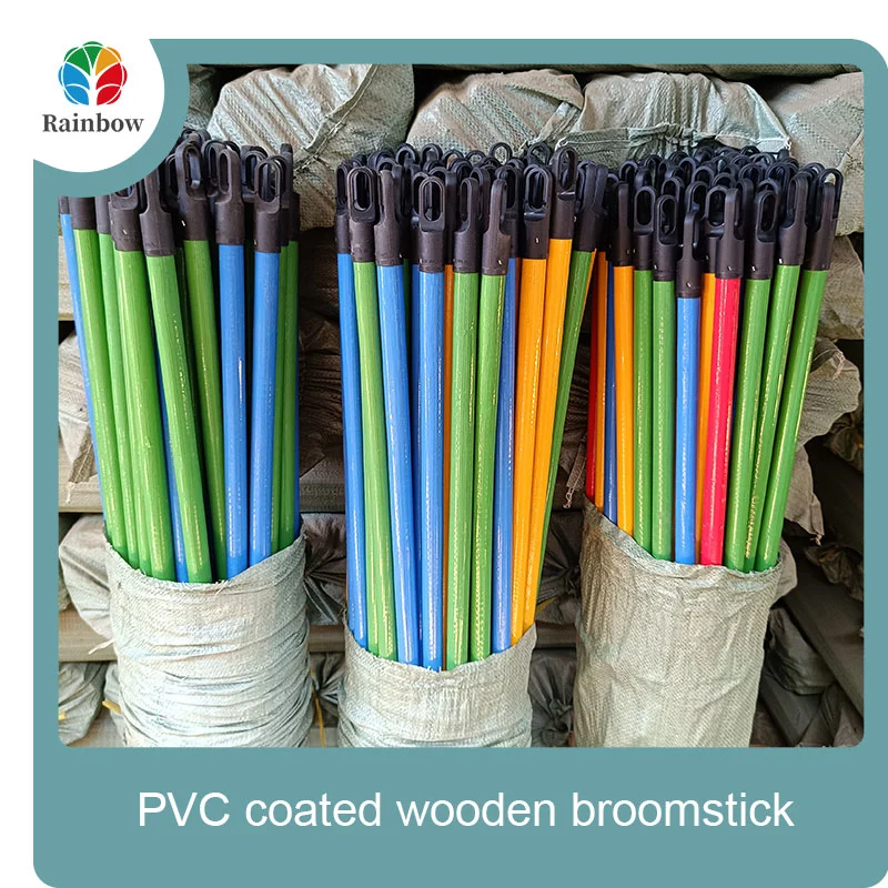 Eco-friendly wholesale  wood natural Broom Handle broomstick  