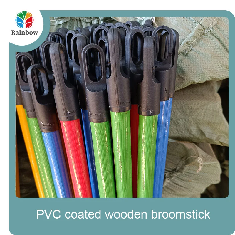 Eco-friendly wholesale  wood natural Broom Handle broomstick  