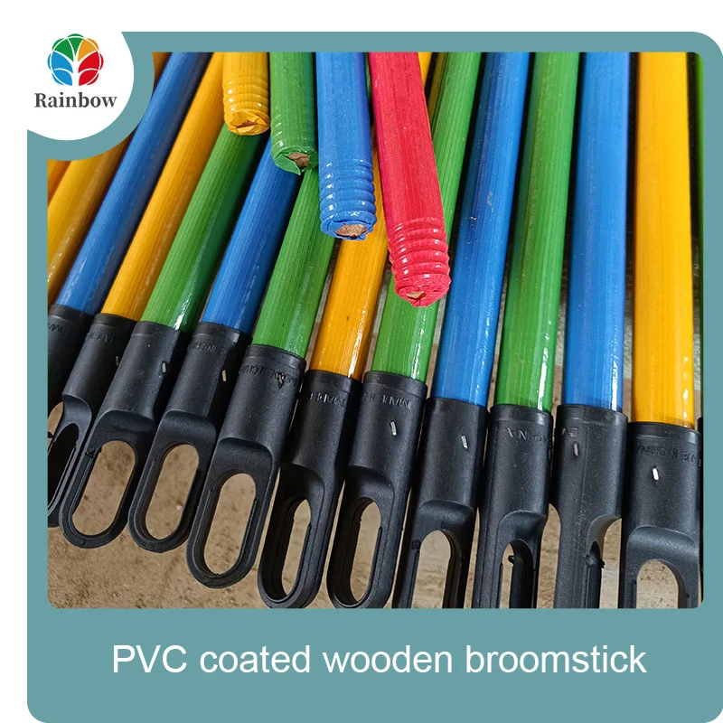 Eco-friendly wholesale  wood natural Broom Handle broomstick  