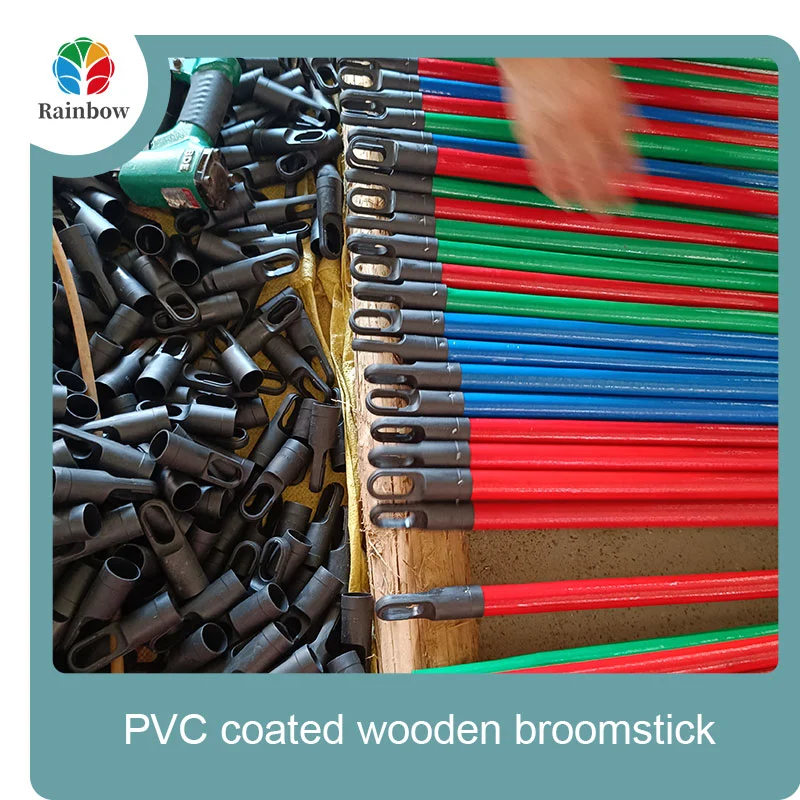 Eco-friendly wholesale  wood natural Broom Handle broomstick  
