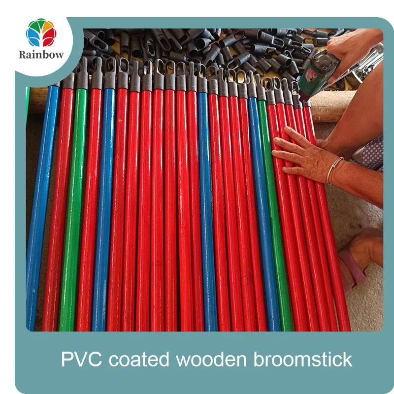Eco-friendly wholesale  wood natural Broom Handle broomstick  