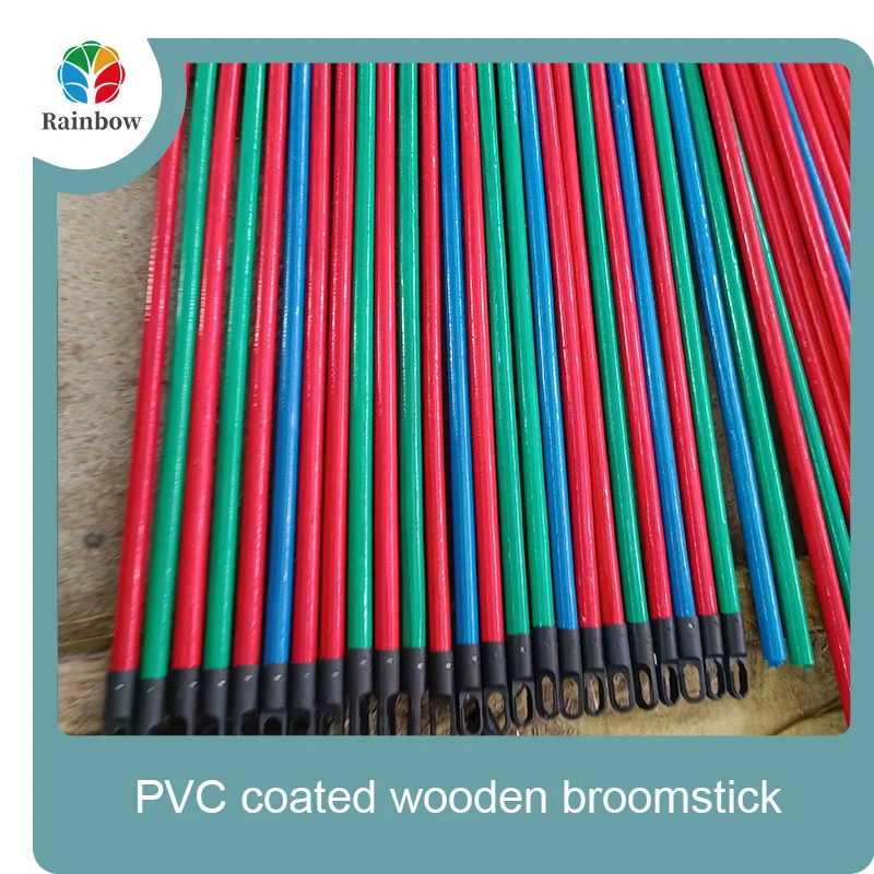 Eco-friendly wholesale  wood natural Broom Handle broomstick  