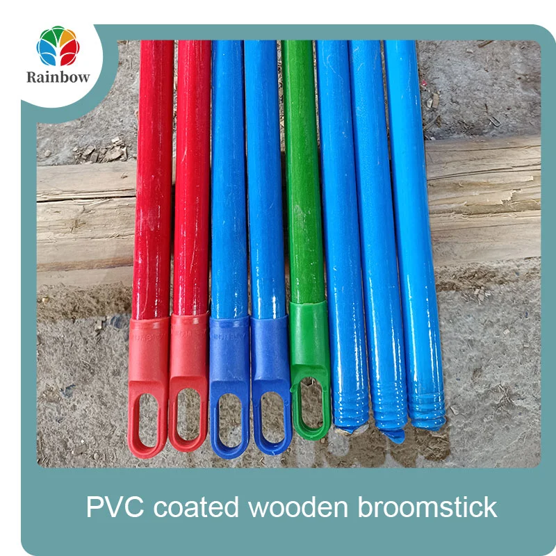 Eco-friendly wholesale  wood natural Broom Handle broomstick  