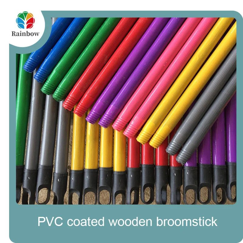 Eco-friendly wholesale  wood natural Broom Handle broomstick  
