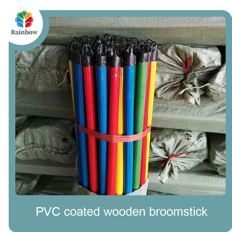 Eco-friendly wholesale  wood natural Broom Handle broomstick  