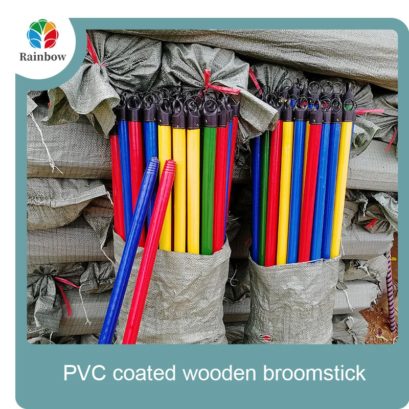 Eco-friendly wholesale  wood natural Broom Handle broomstick  