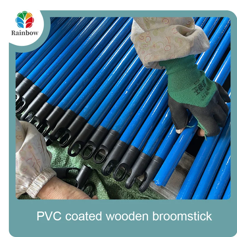 Eco-friendly wholesale  wood natural Broom Handle broomstick  